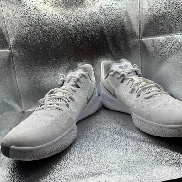 Size 13 Nike Kobe Bryant Mamba Fury White‎ Platinum Gray Mens Shoes CK2087-100 main image 9